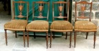 Conjunto 4 Cadeiras Pau Santo Victorian UK B2838 | SOLD 